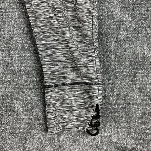 Prana Pants Womens Small Gray Crop Compression Stretch  Ankle Detail Pull On - Picture 2 of 7